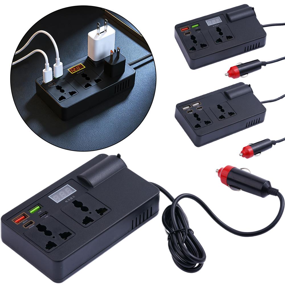 Tools Qc - 12V/24V Auto-Wechselrichter 200W DC zu AC