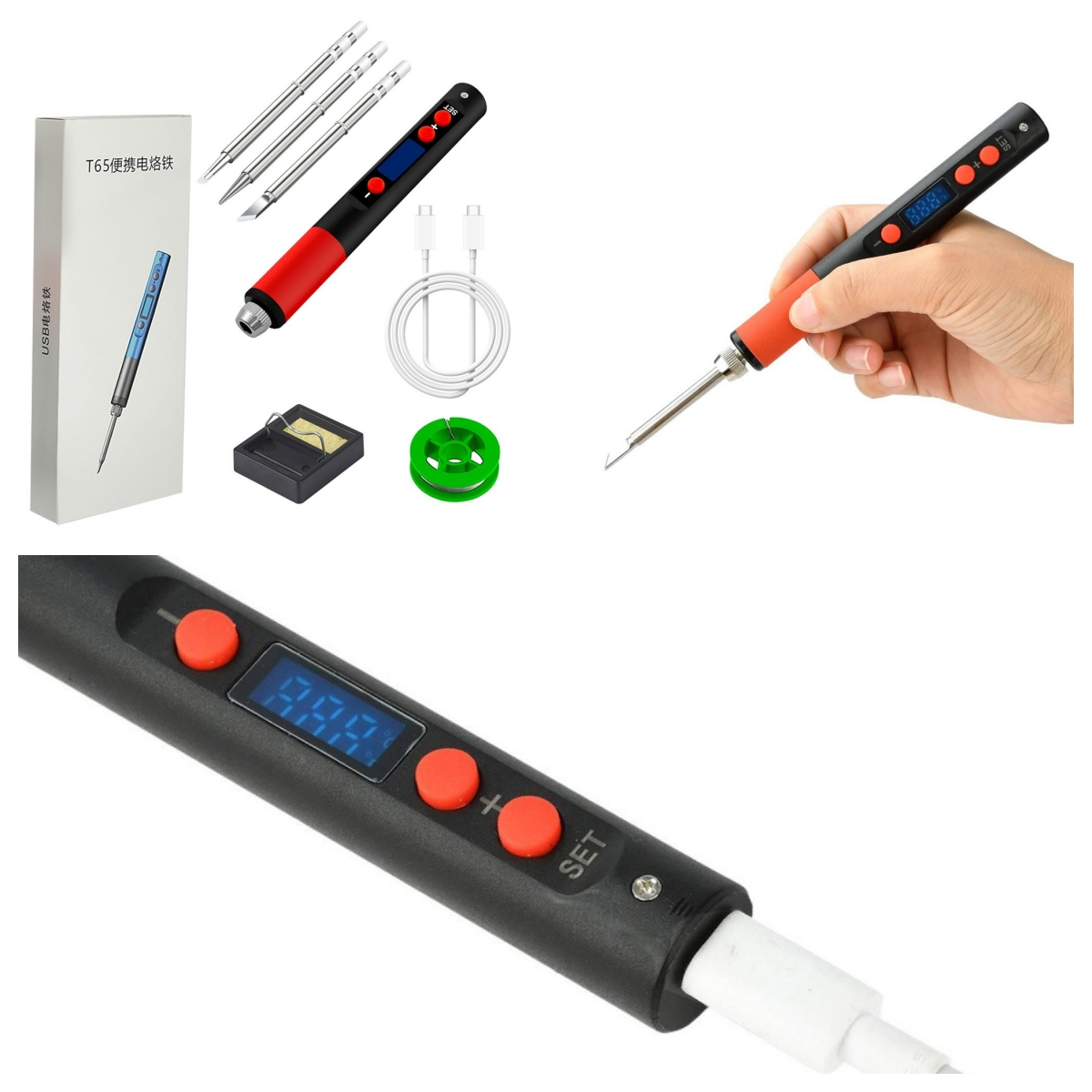 USB Smart-Lötkolben mit QC/PD- – Tools Qc Bewertung und Preis