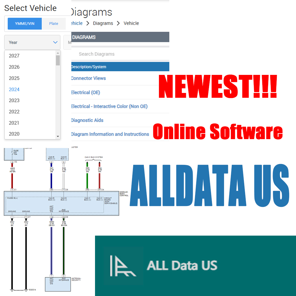 2026 Alldata US Vollversion On – Workshop Tools Diagram Bewertung und Preis