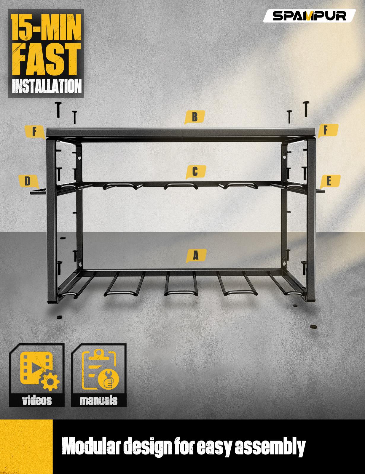 Robuster Metall-Werkzeugorgani – Workshop Tools Storage Bewertung und Preis