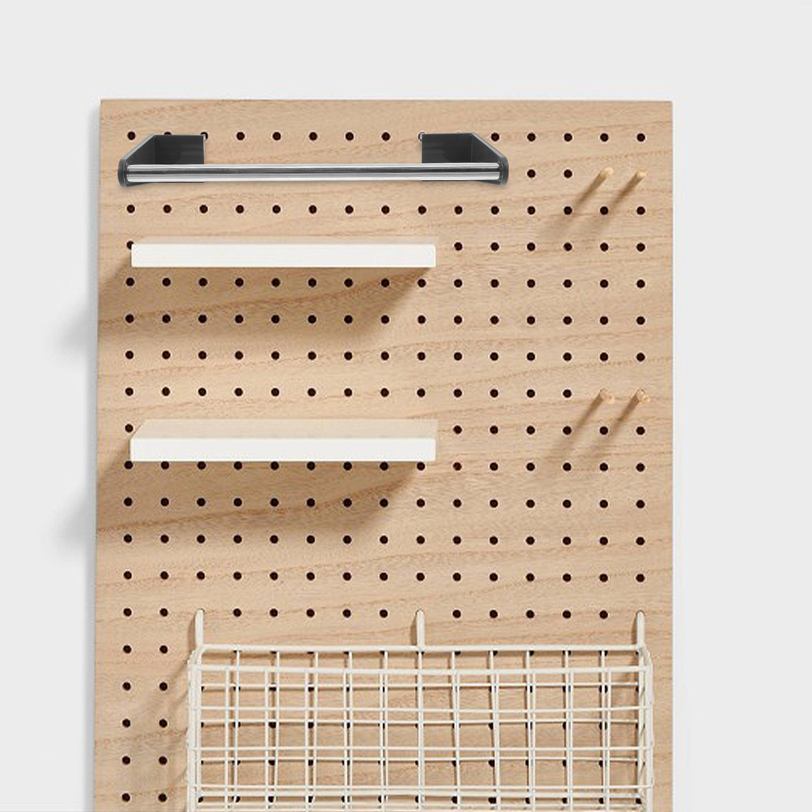 Wandmontierter Pegboard-Organi – Workshop Tools Wallpaper Bewertung und Preis