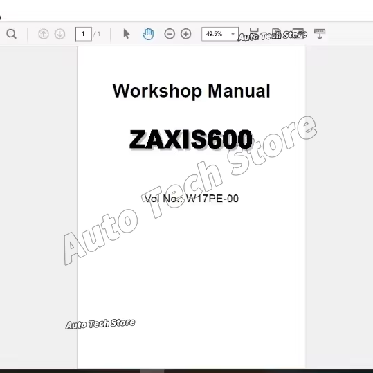 Für Hitachi Full Shop Manuelle – Tools In Workshop Pdf Bewertung und Preis