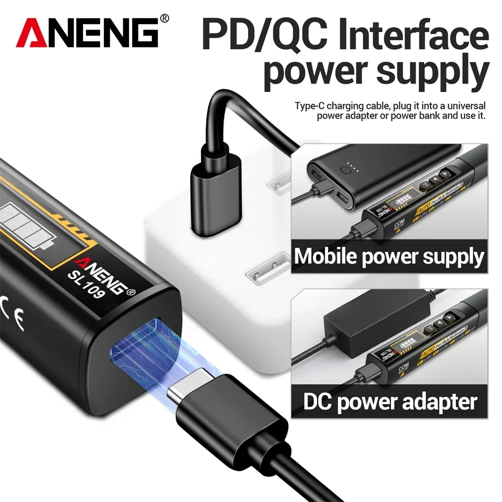 ANENG SL109 wiederaufladbarer  – Tools Qc Bewertung und Preis