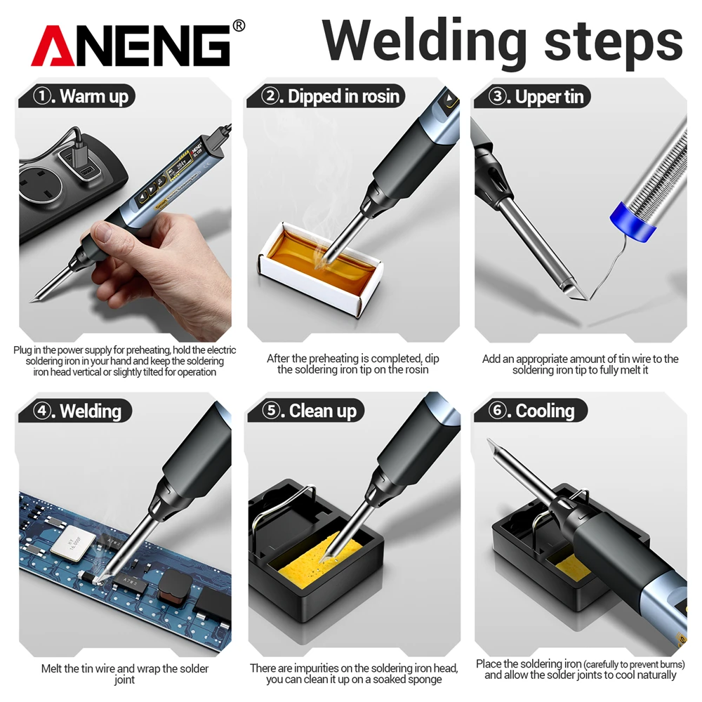 ANENG SL109 wiederaufladbarer  – Tools Qc Bewertung und Preis